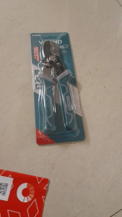 8" Wire Strippers Crimpers Cutter Pliers Multi-Function Hand Tool